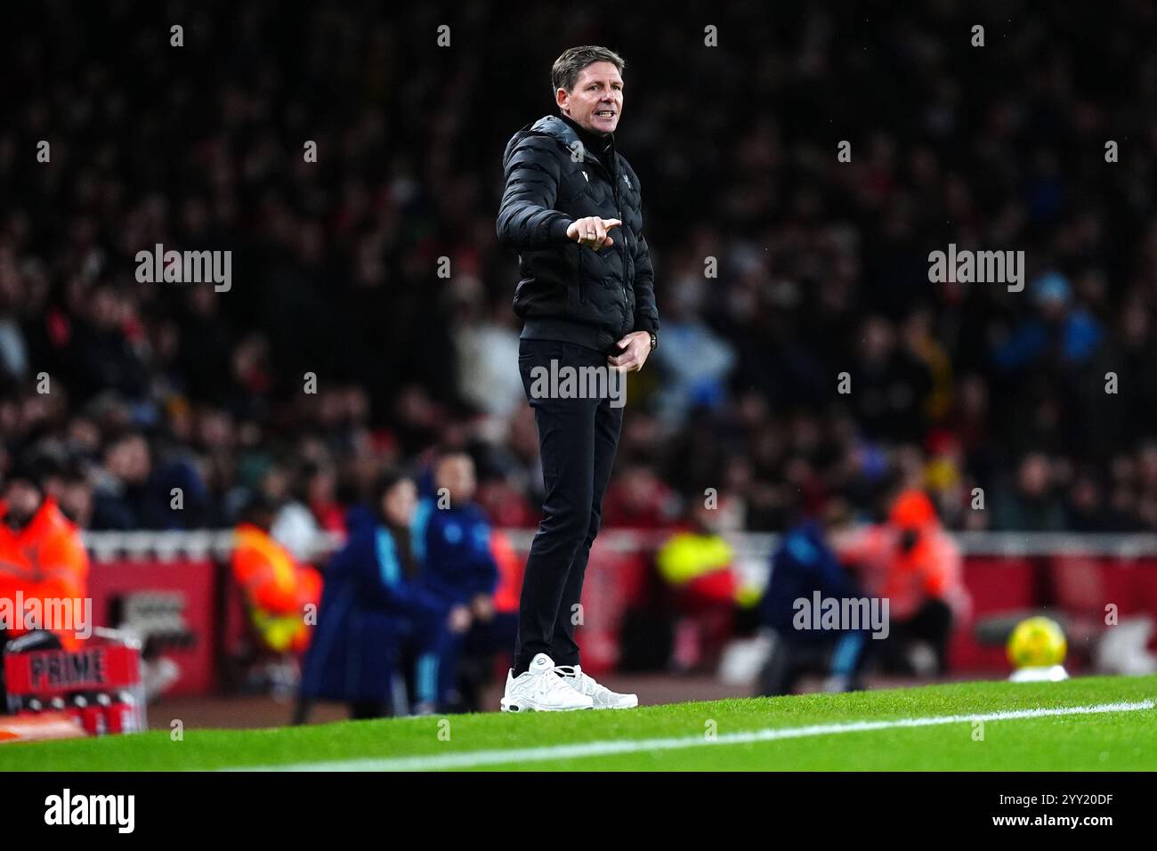 Crystal Palace manager Oliver Glasner during the Carabao Cup quarter