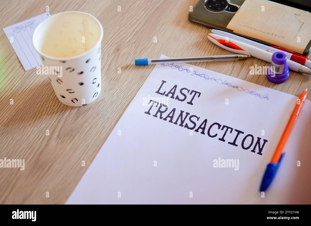 Businessman is holding a certificate hi-res stock photography and ...