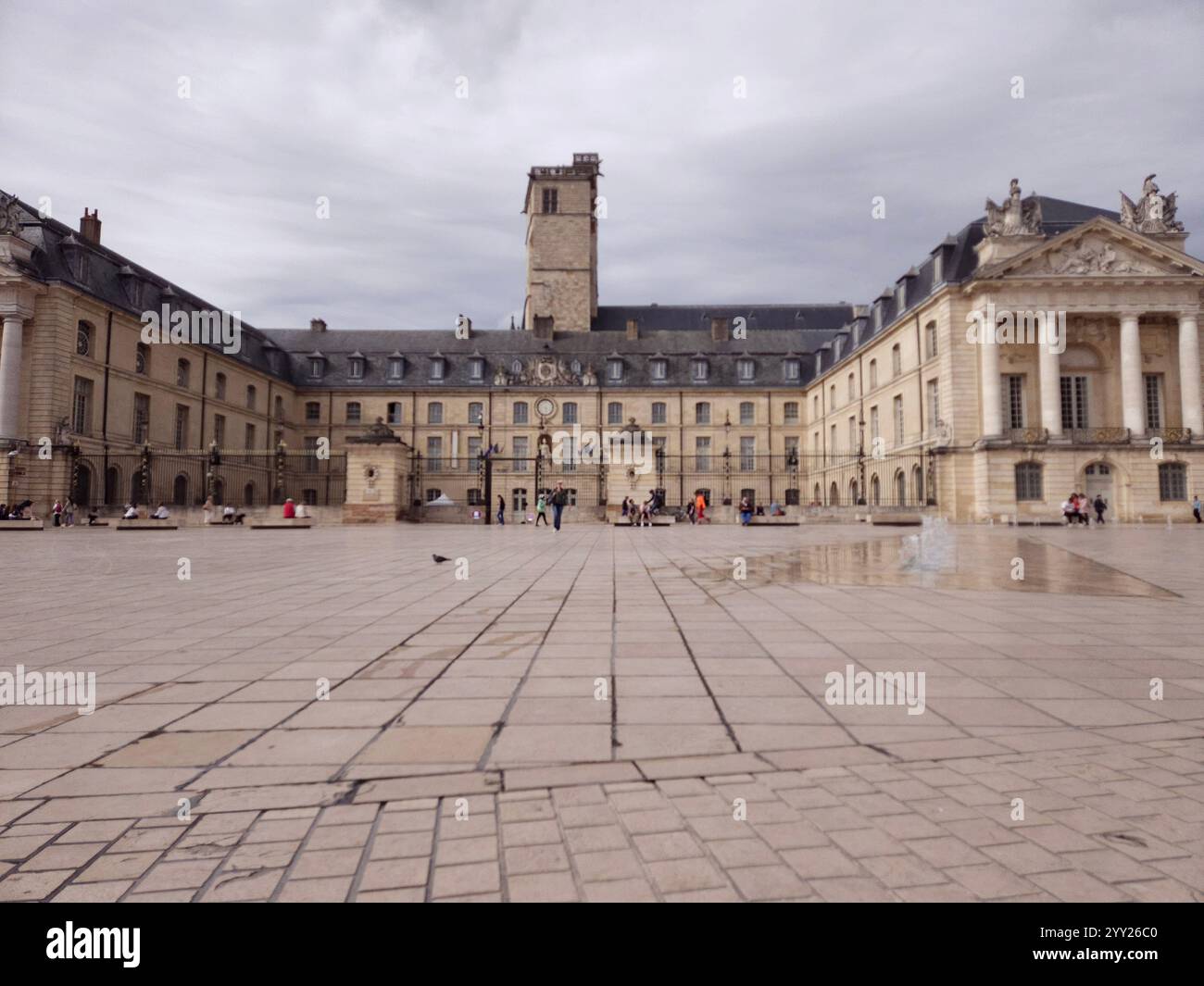 Palace of the Dukes of Burgundy - Smartphone Captured Stock Image