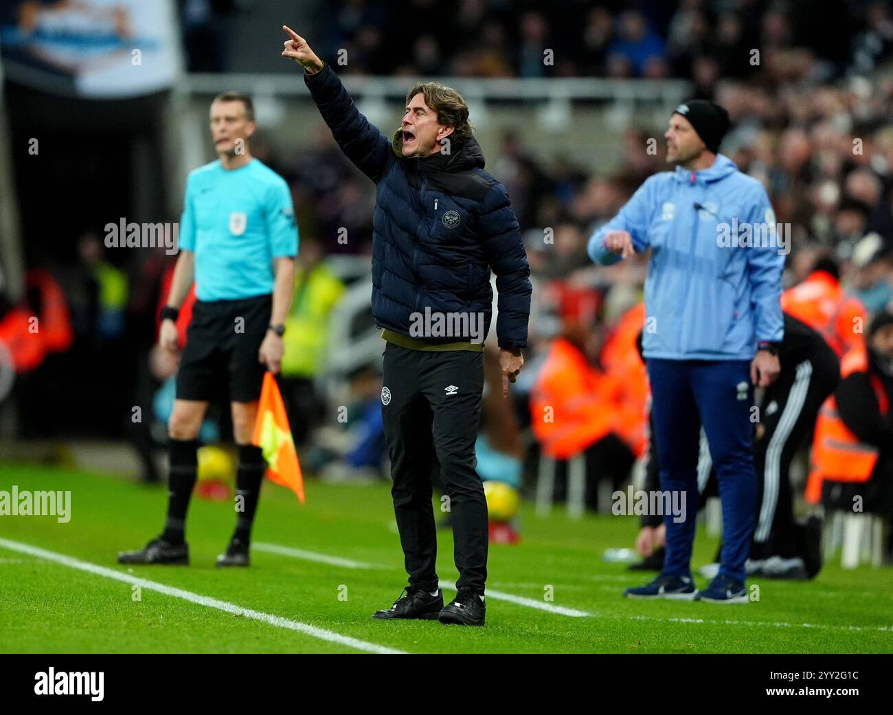 Brentford manager Thomas Frank during the Carabao Cup quarterfinal