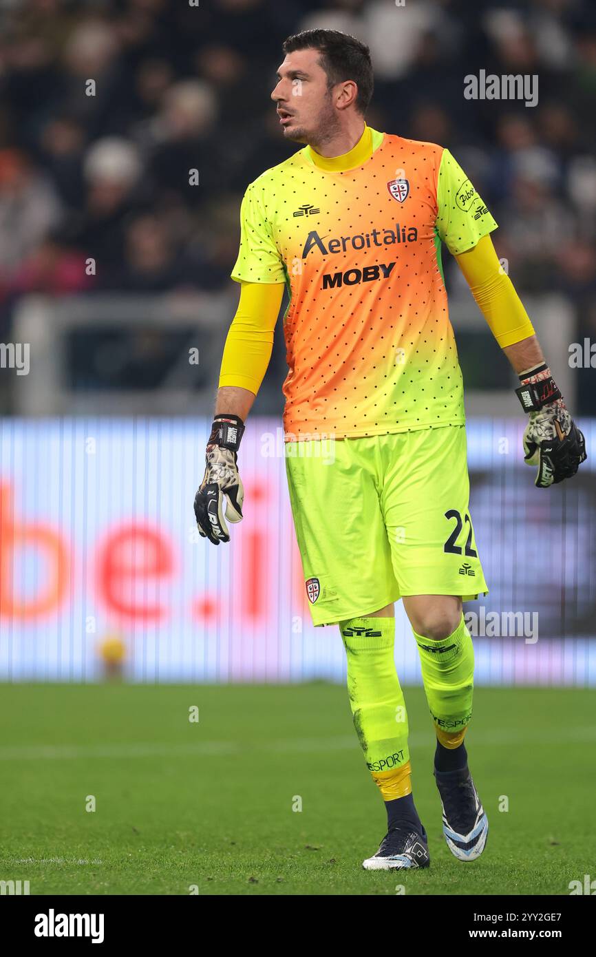 Scuffet Turin, Italy. 17th Dec, 2024. Simone Scuffet of Cagliari Calcio during ...