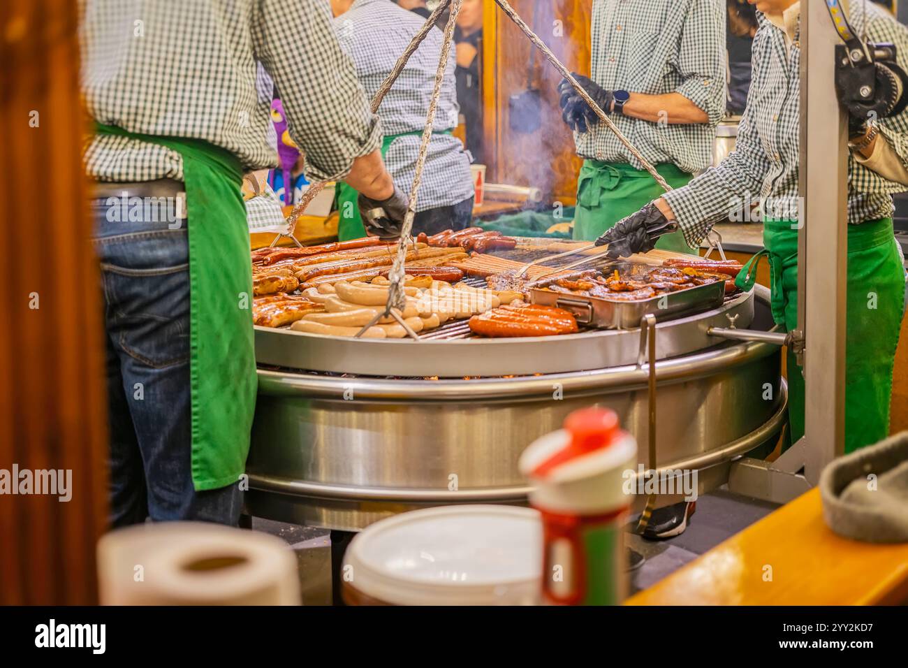 Bratwurst stand hi-res stock photography and images - Alamy