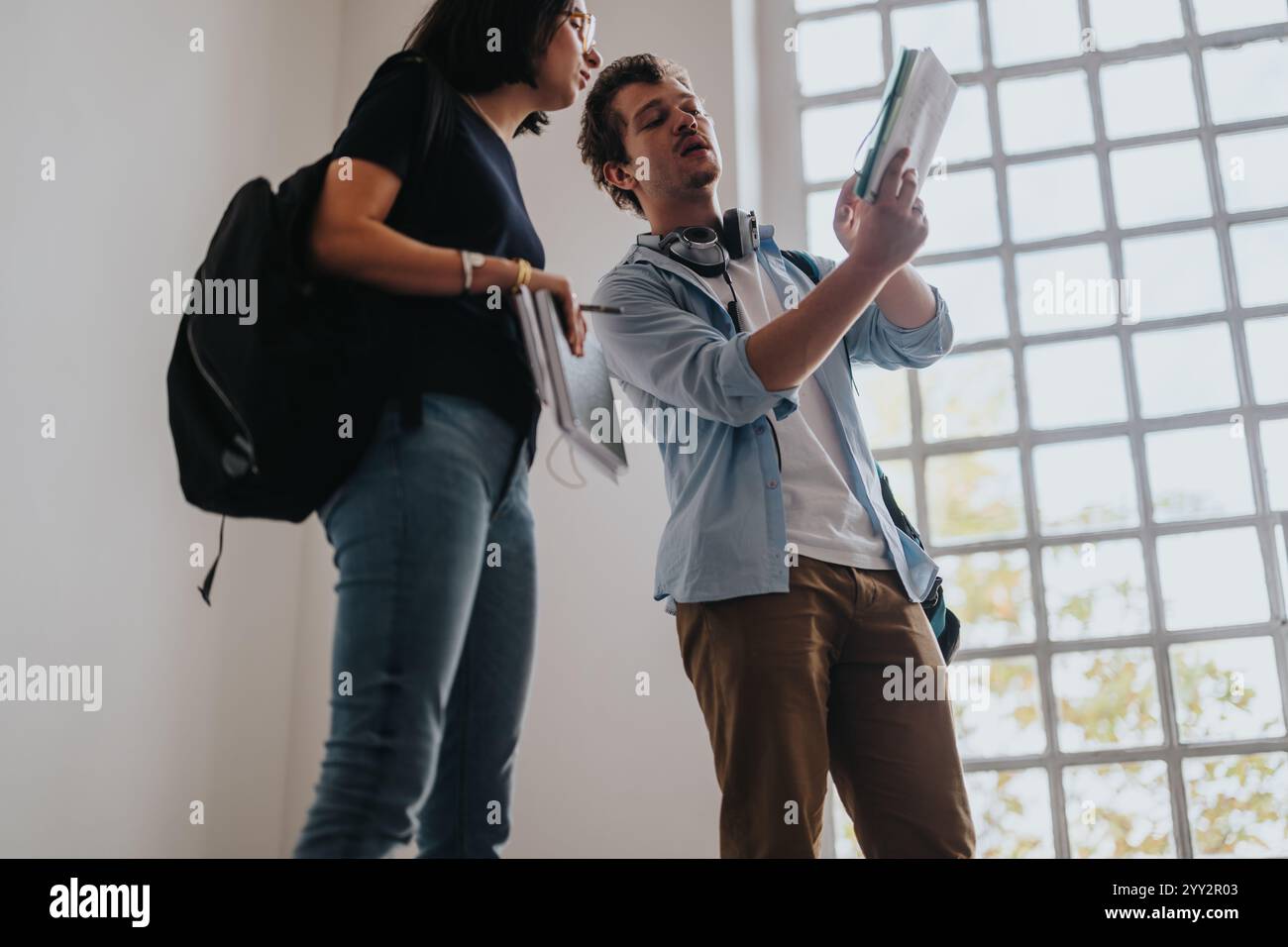 Two teacher and students hi-res stock photography and images - Alamy