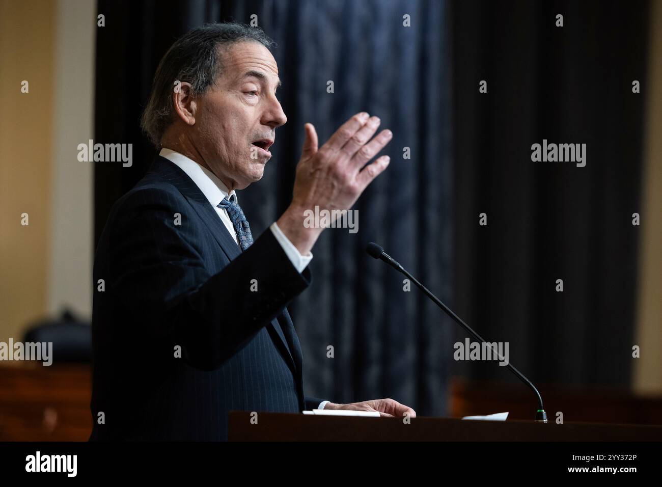Rep. Jamie Raskin (D-Md.) delivers remarks during a portrait unveiling ...
