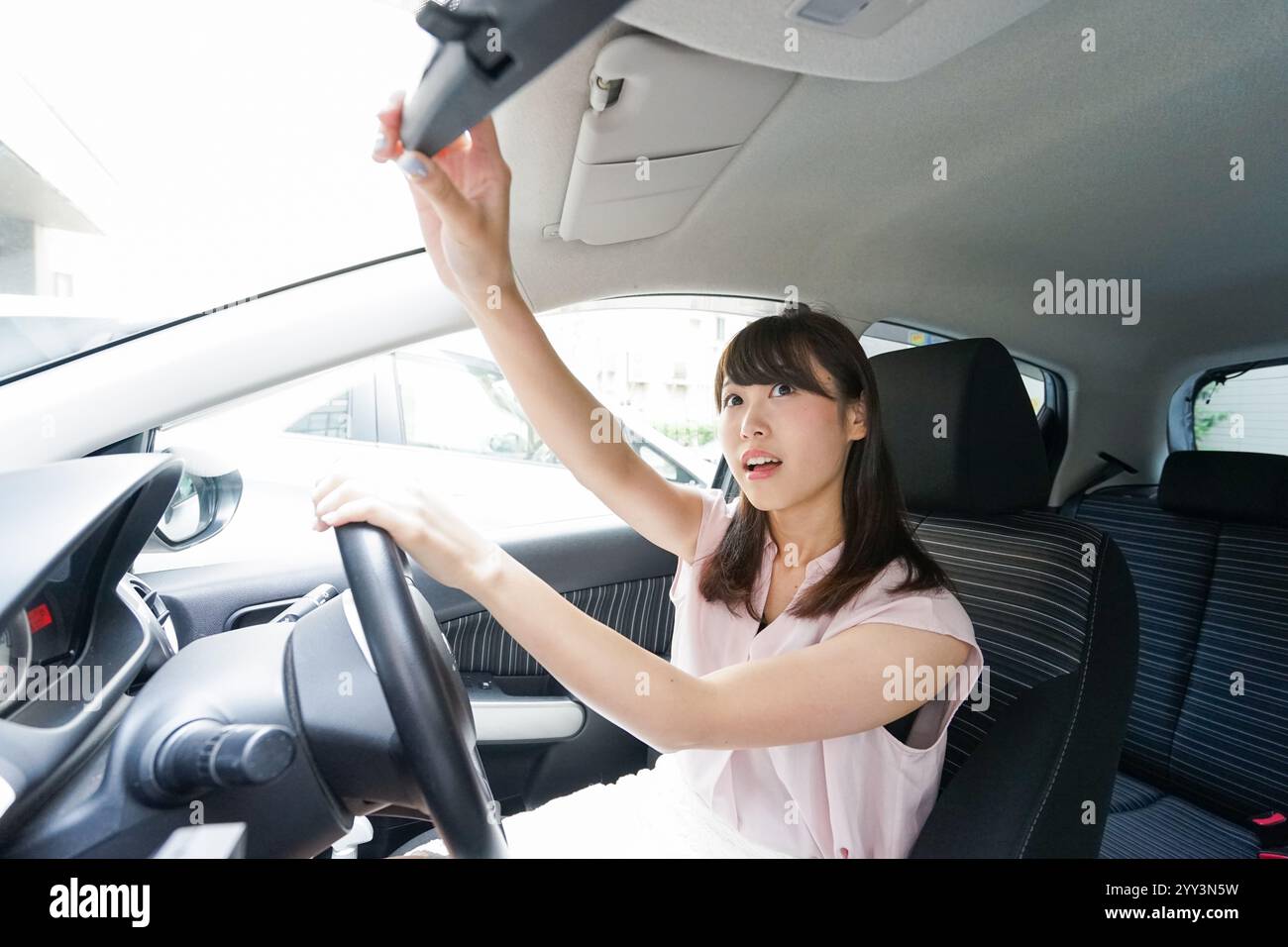 Rearview mirror adjustment hi-res stock photography and images - Alamy