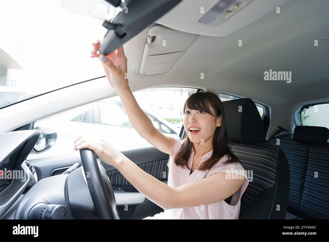 Rearview mirror adjustment hi-res stock photography and images - Alamy