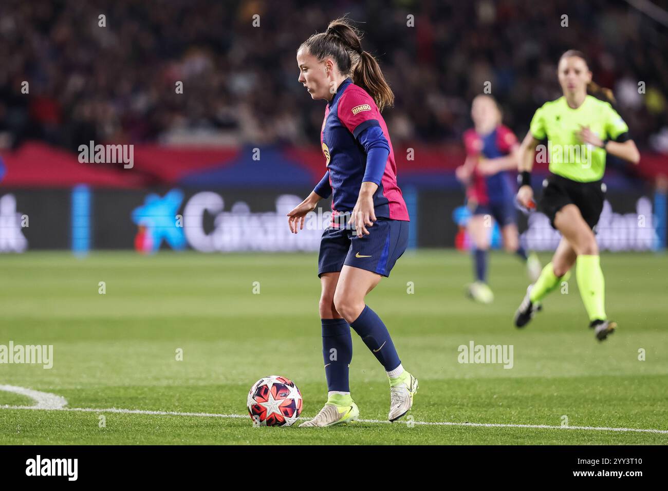Claudia Pina of FC Barcelona during the UEFA Women's Champions League