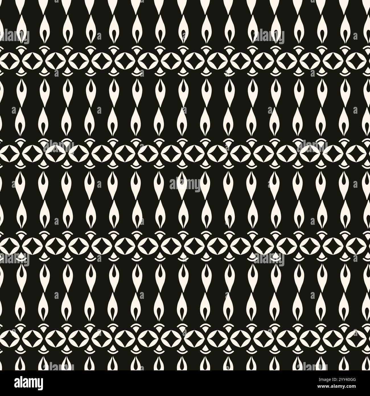 Simple floral pattern. Vector minimalist seamless texture with tiny ...