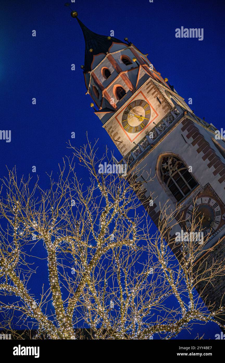 Christmas markets in Merano. City of Christmas magic Stock Photo - Alamy