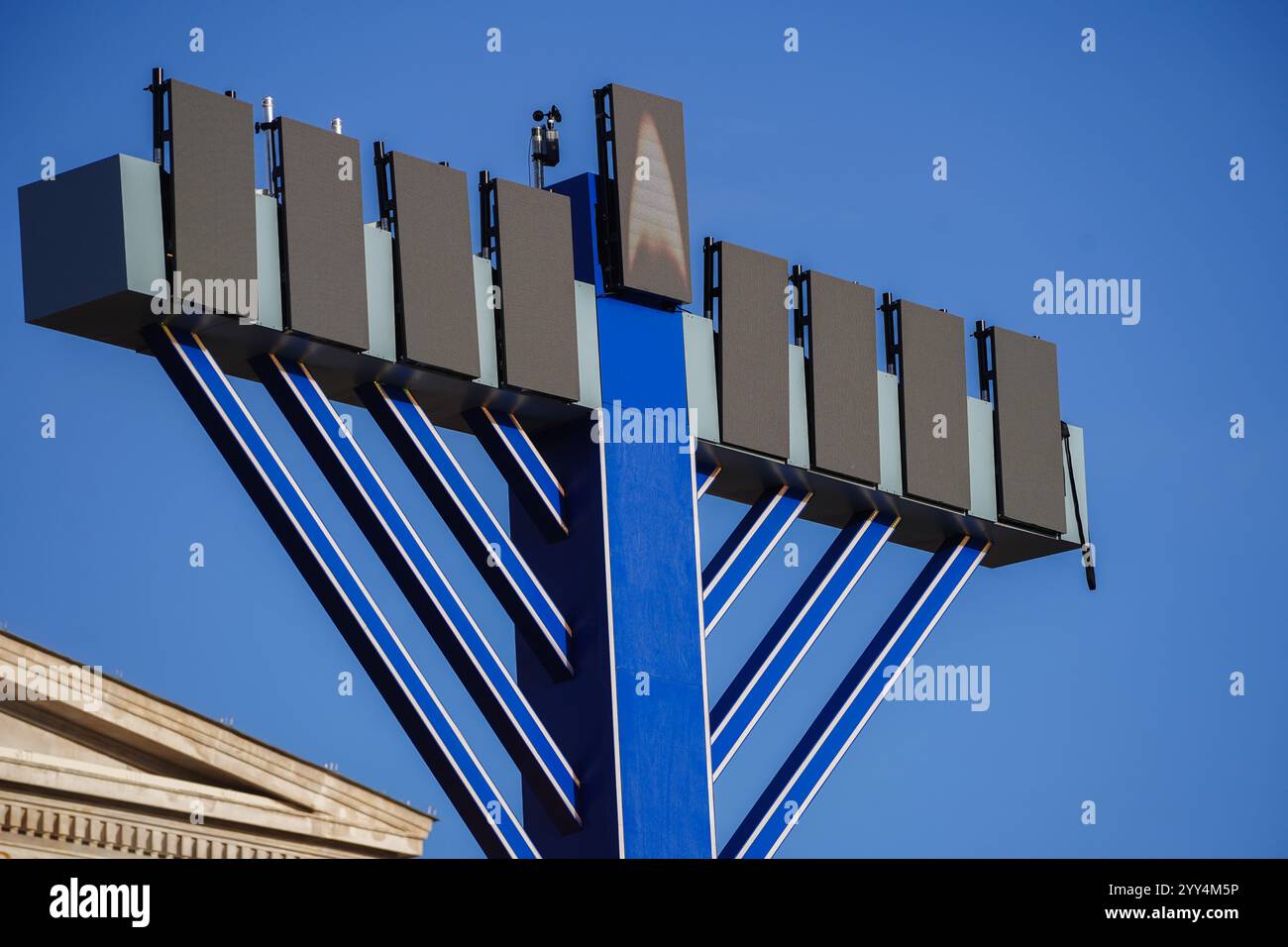 Hanukkah menorah london