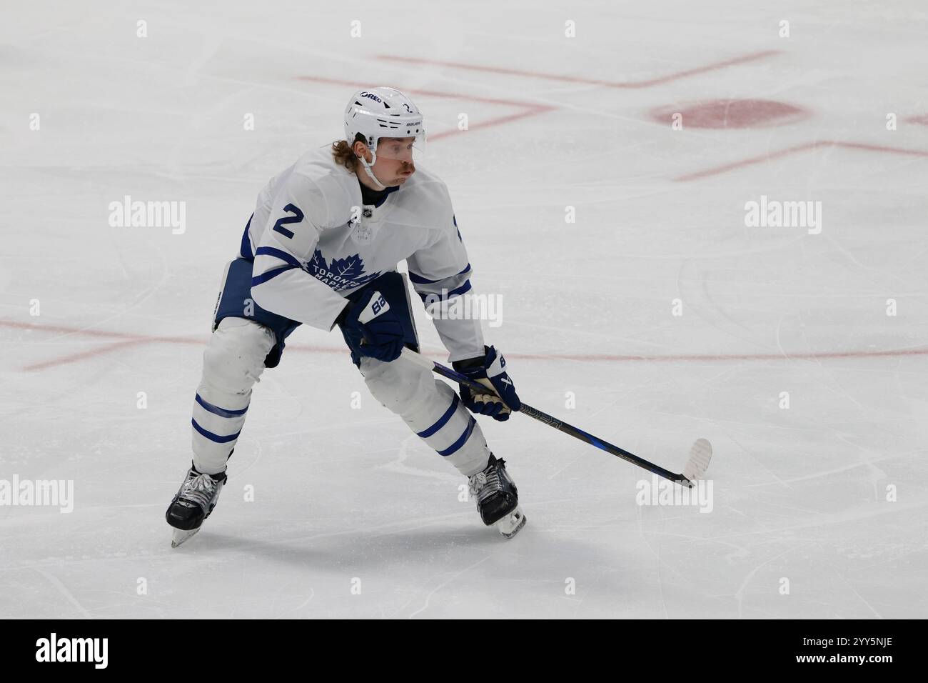 Simone Benoit Toronto Maple Leafs defenseman Simon Benoit (2) defends against the ...