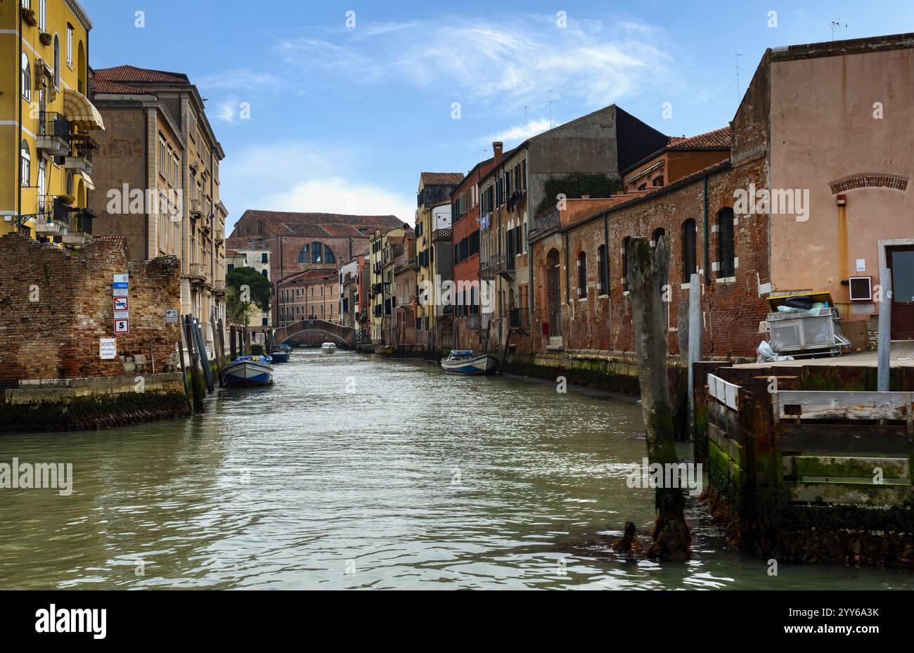 Water canal in Venice Stock Photo - Alamy