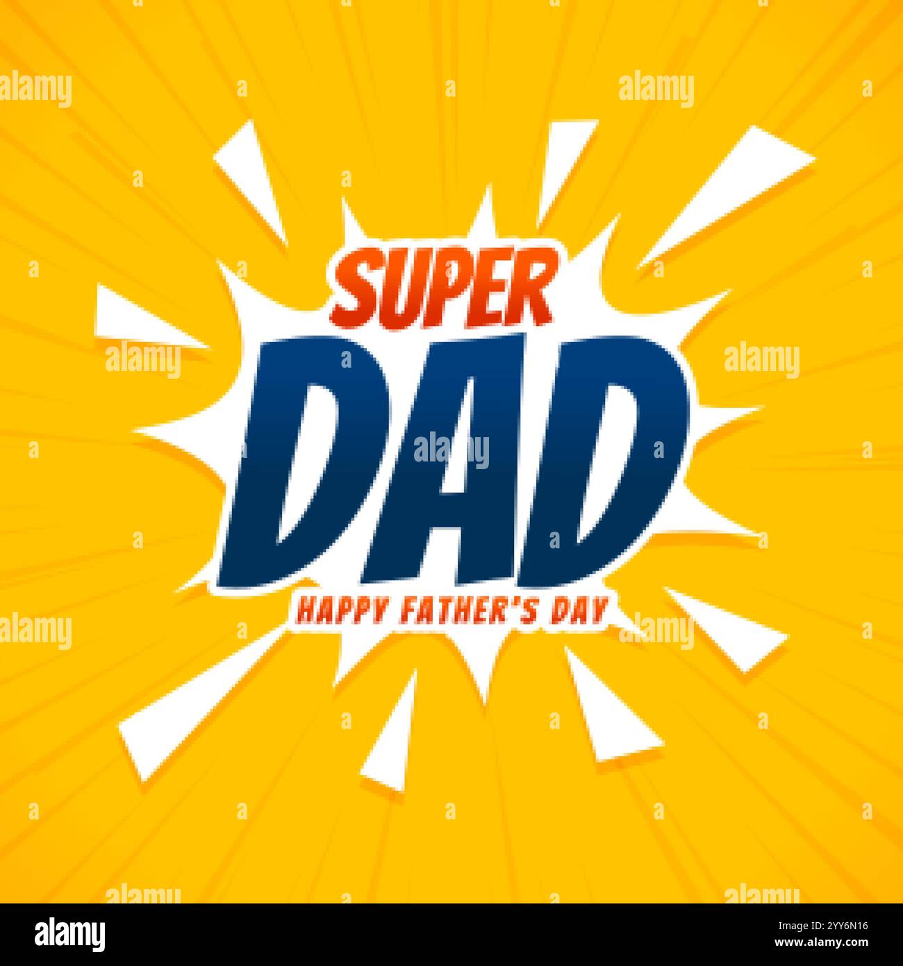 comic style happy fathers day background Stock Vector Image & Art - Alamy