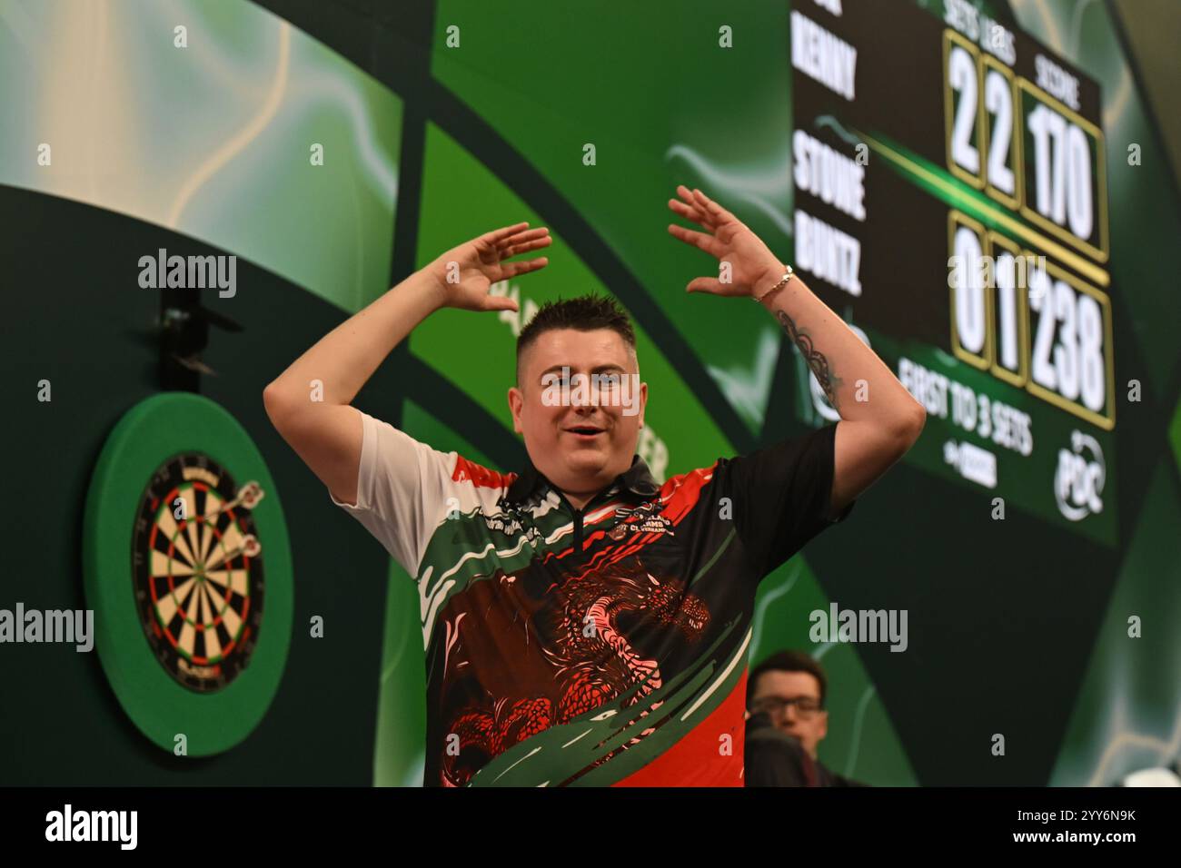 19th December 2024, Alexandra Palace, London, England; 2024/25 PDC