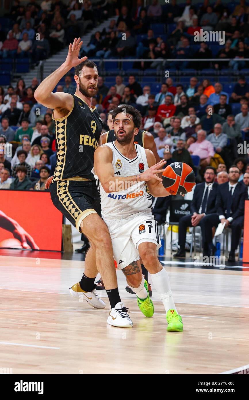 19th December 2024; Wizink Center; Madrid, Spain; Turkish Airlines