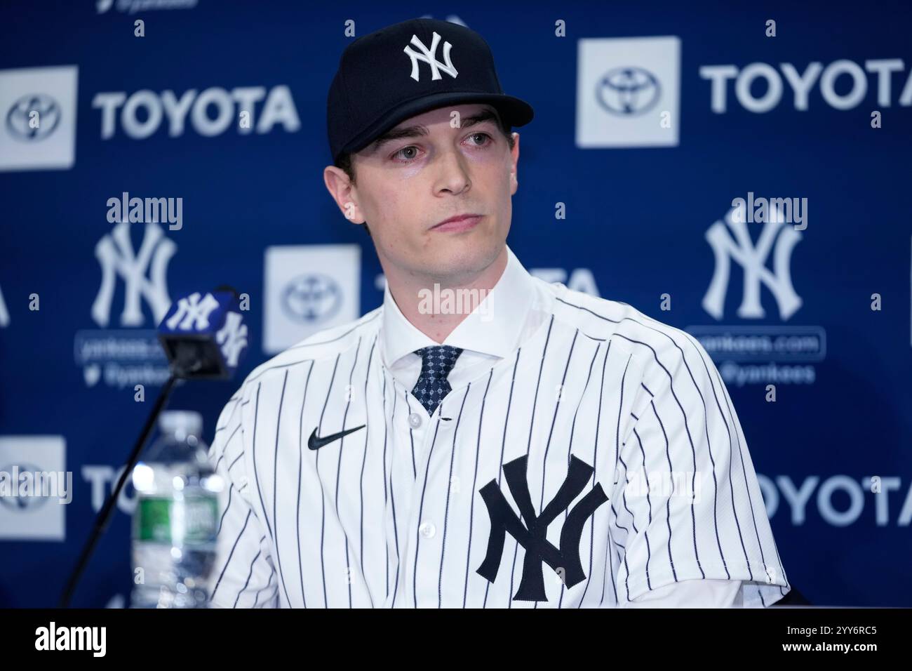 New York Yankees' Max Fried during a baseball news conference