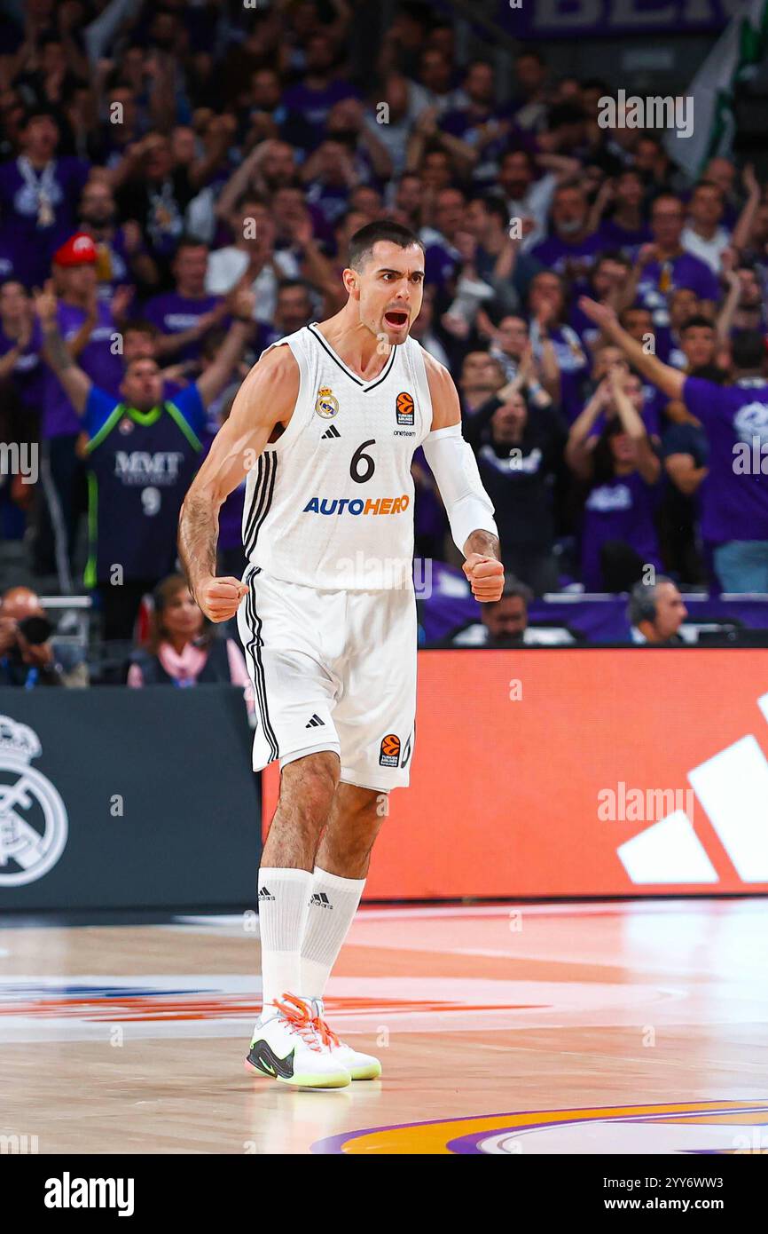 19th December 2024; Wizink Center; Madrid, Spain; Turkish Airlines