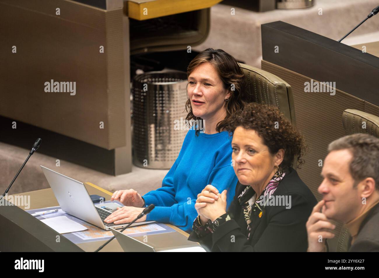 Hannelore Goeman Vooruit and Lydia Peeters Open VLD at the Flemish ...