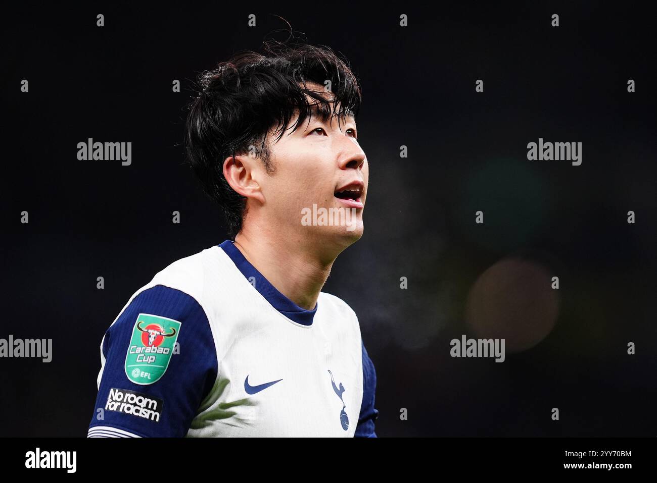 Tottenham Hotspur's Son HeungMin during the Carabao Cup quarterfinal