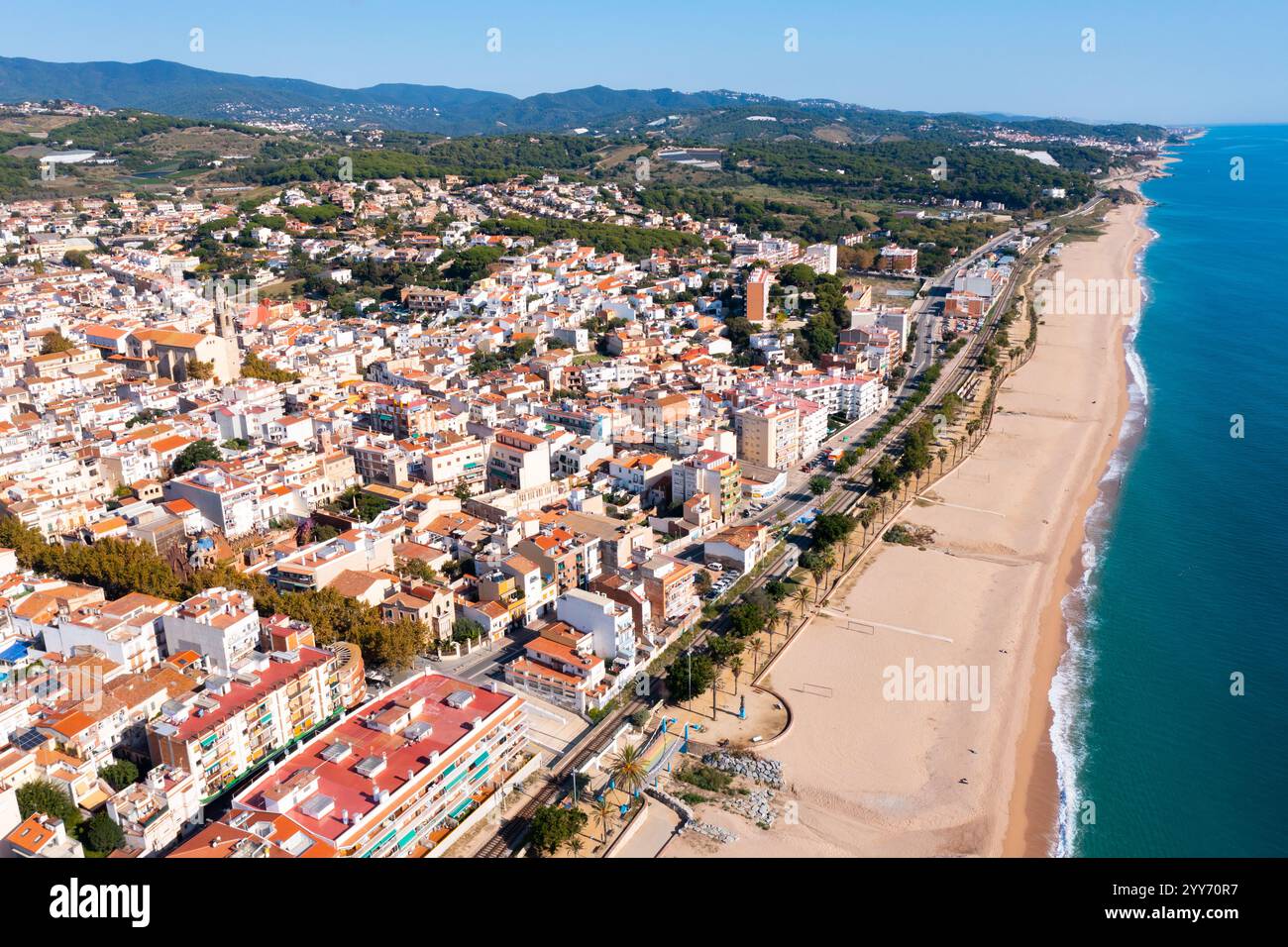Aerial view palm de mar hi-res stock photography and images - Alamy