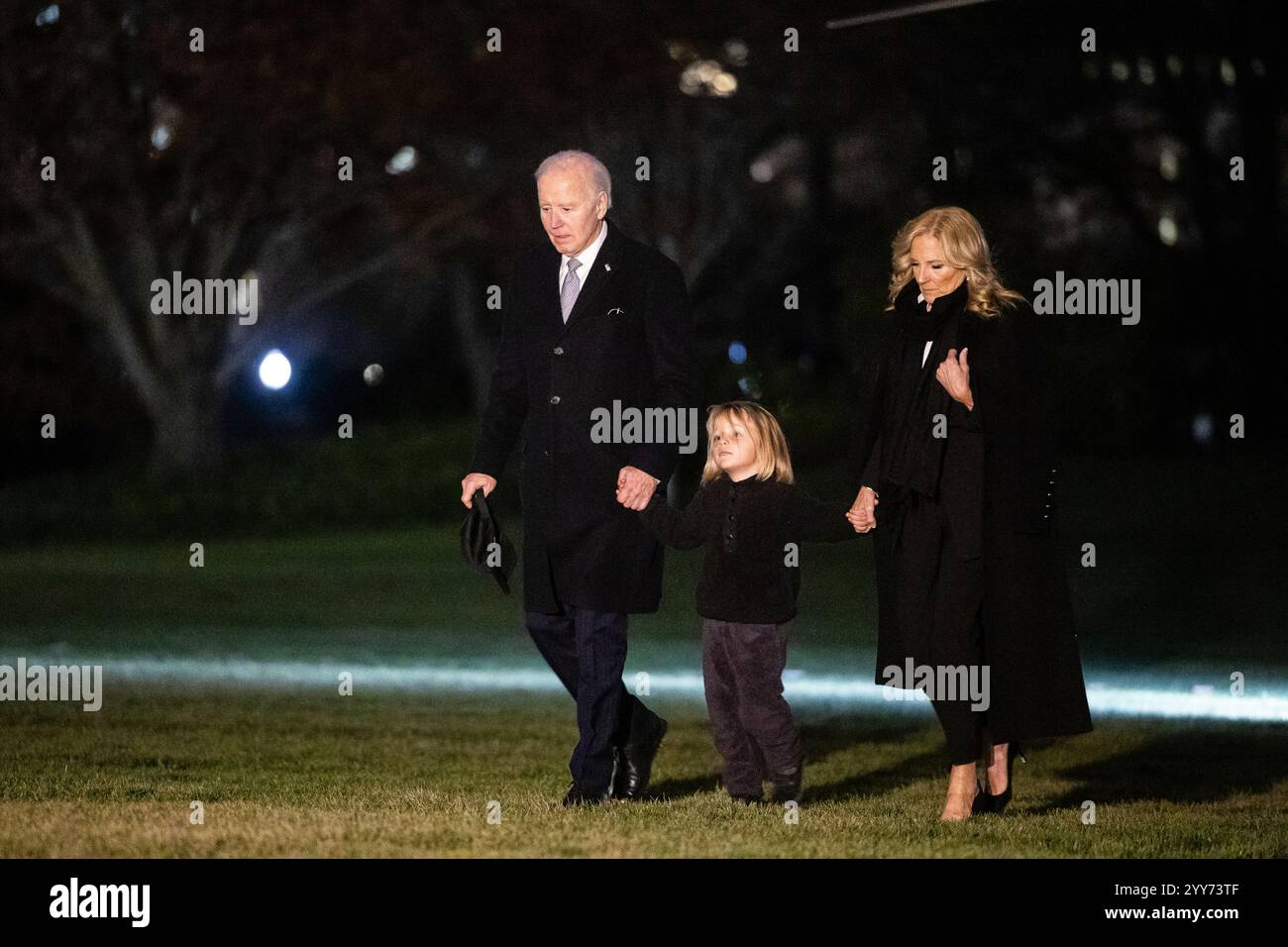 President Joe Biden, his grandson, Beau Biden, and First Lady Jill(02)
