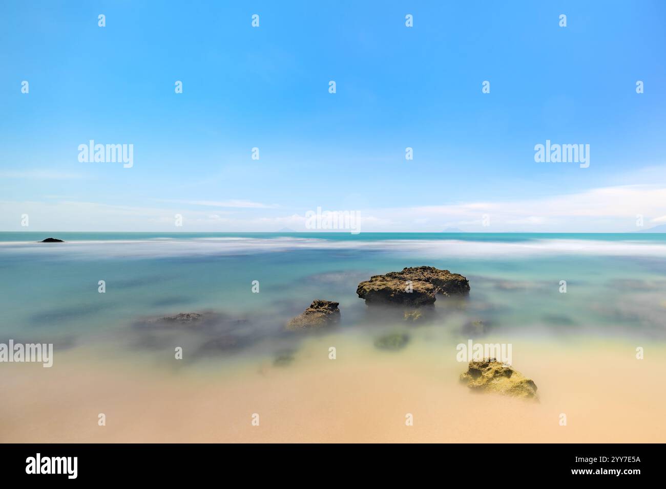 Gentle ocean waves under serene hi-res stock photography and images - Alamy