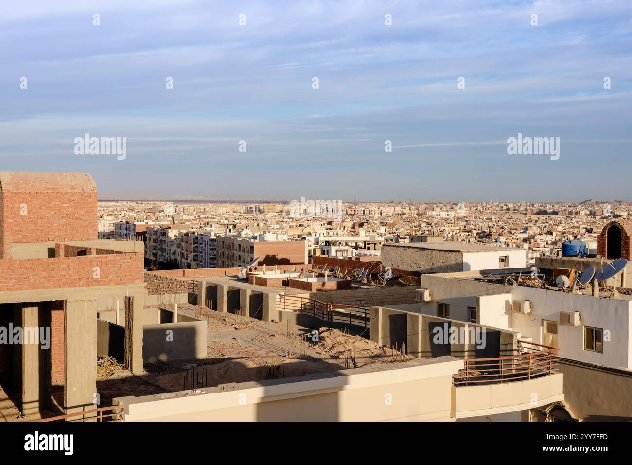 Aerial view bustling brick hi-res stock photography and images - Alamy