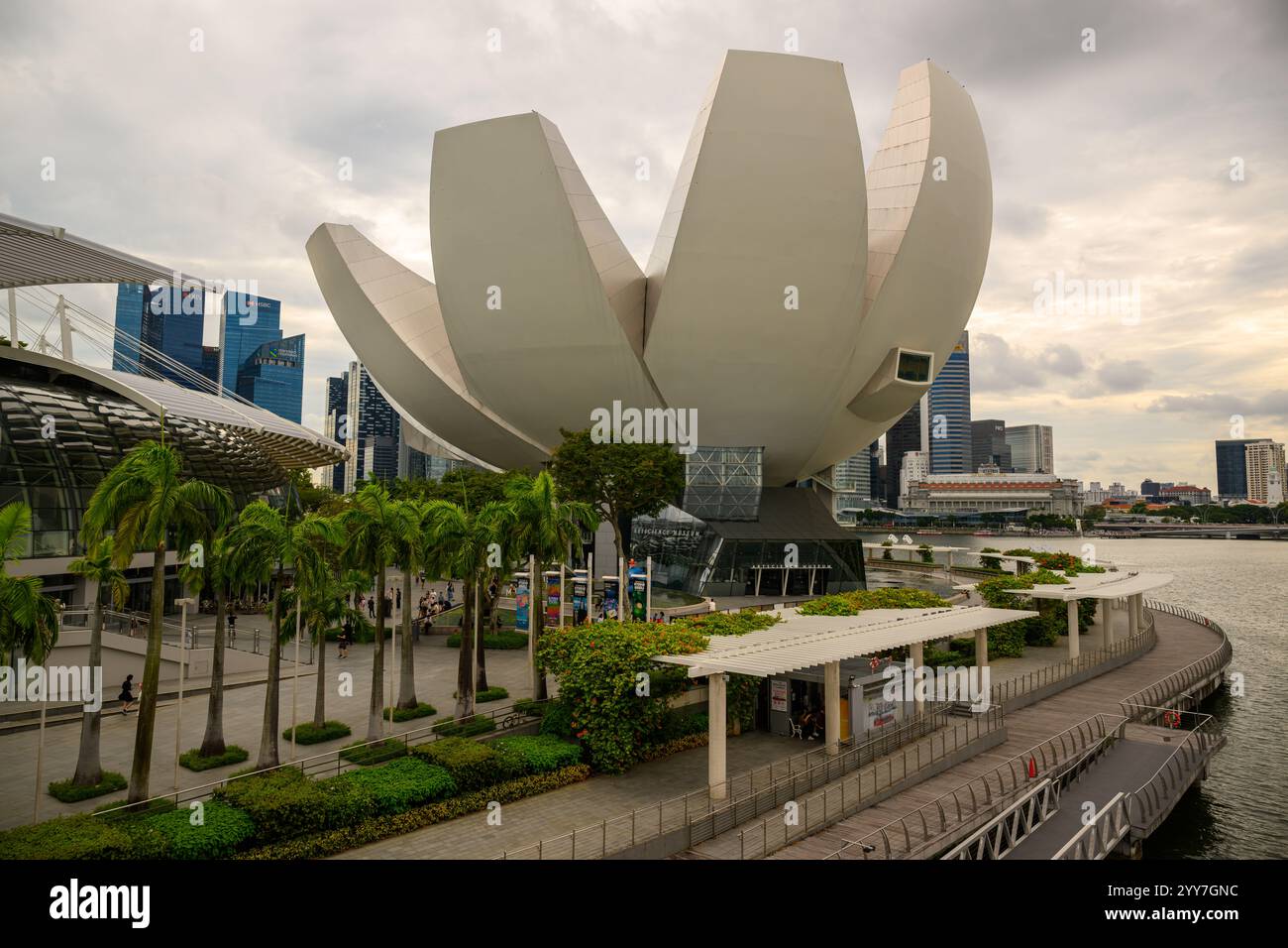 Outside the Singapore Art Science Museum during daytime, Singapore ...
