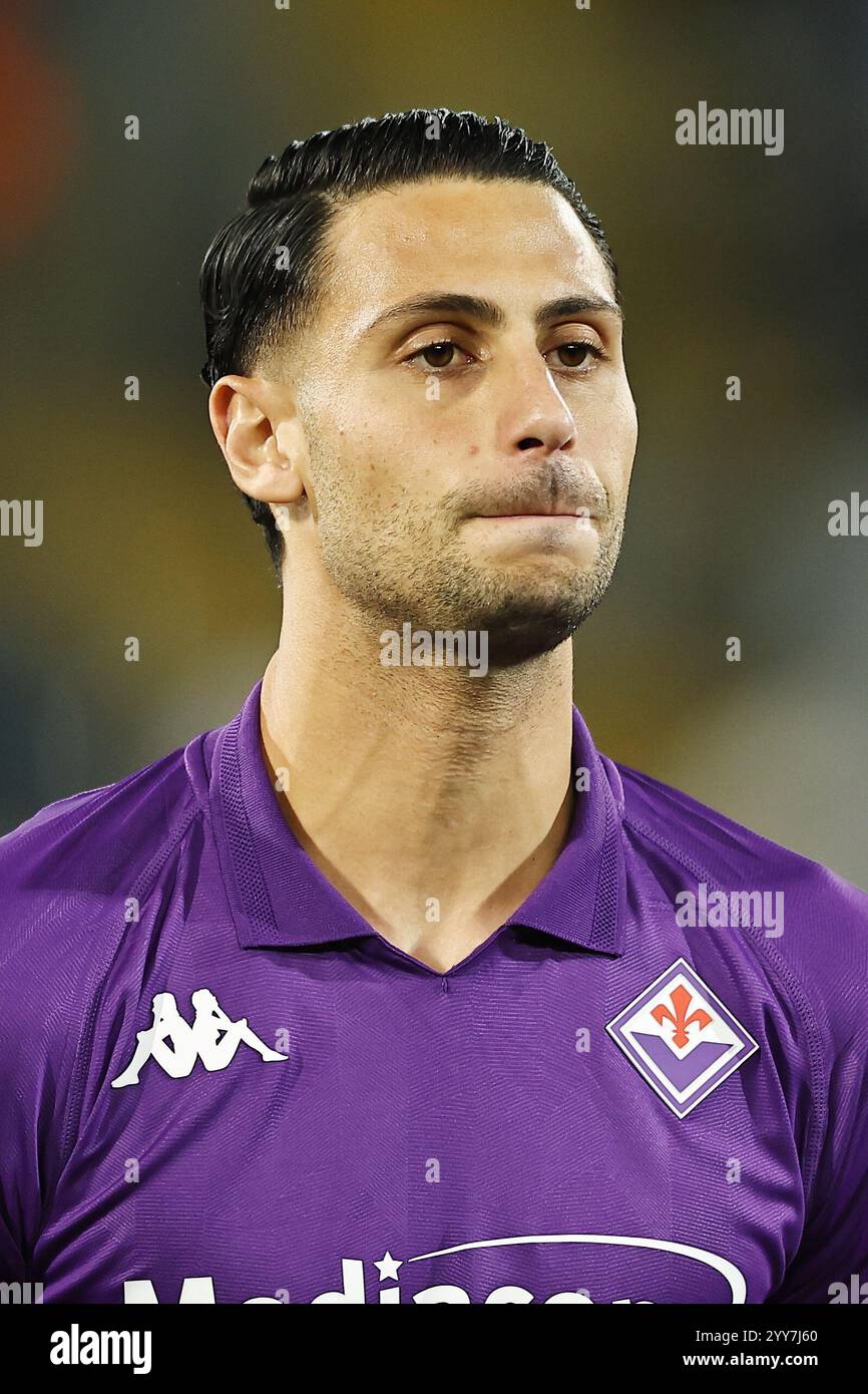 Rolando Mandragora of ACF Fiorentina in action during the UEFA Europa