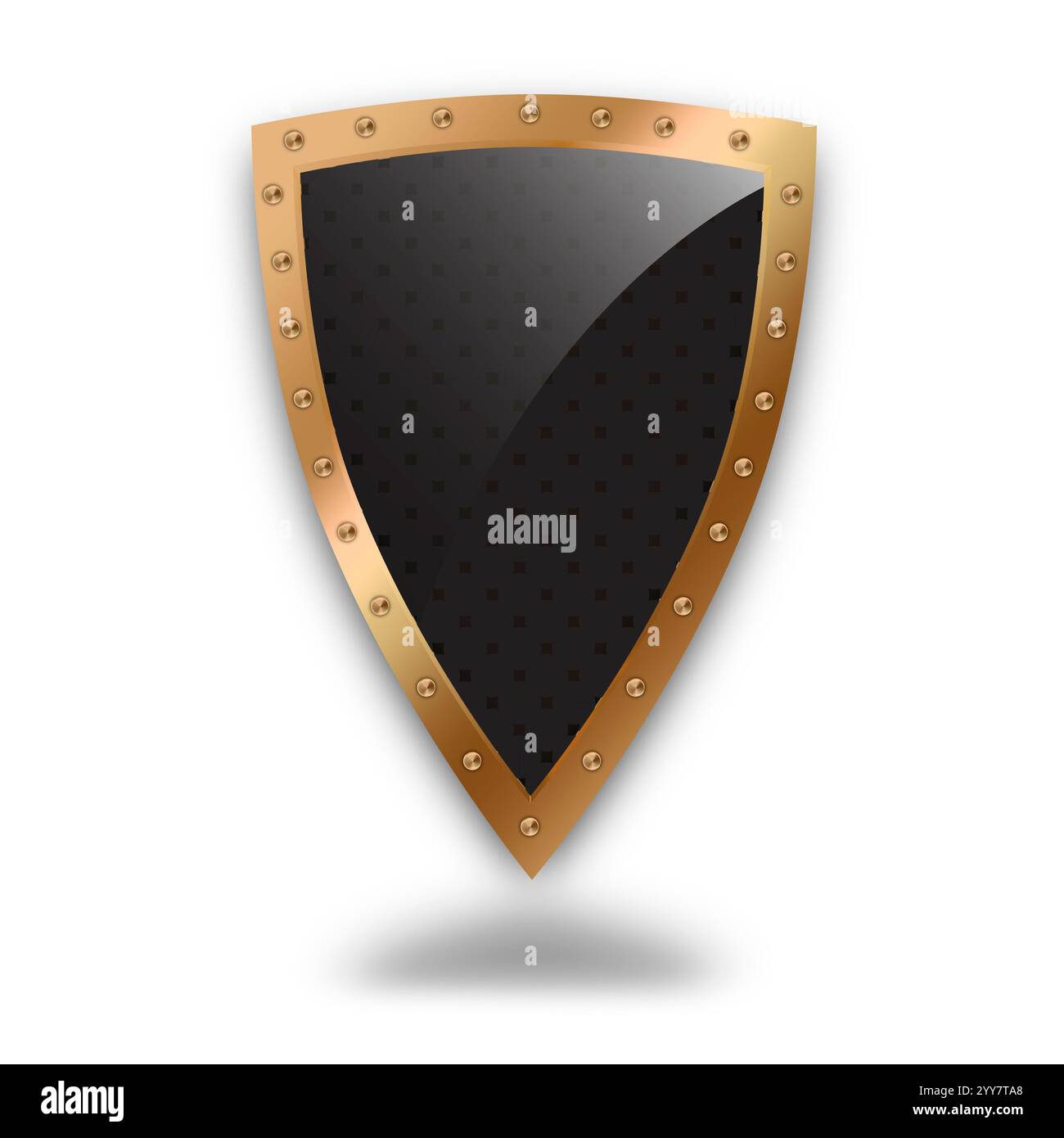 Heraldic shield border label hi-res stock photography and images - Alamy