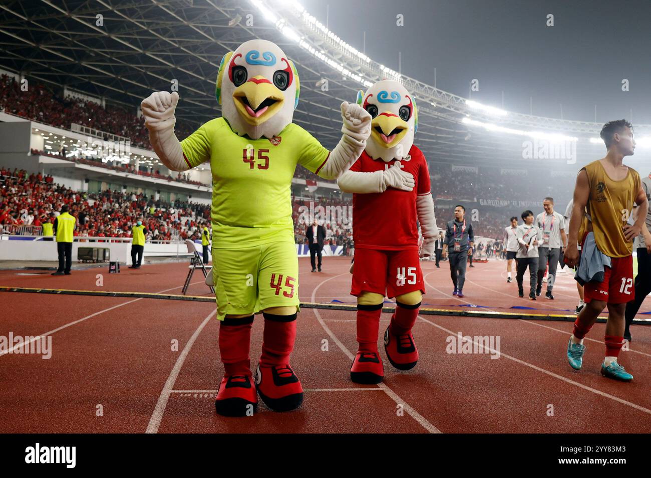 Indonesia national team mascot, Shakti (IDN), November 15, 2024