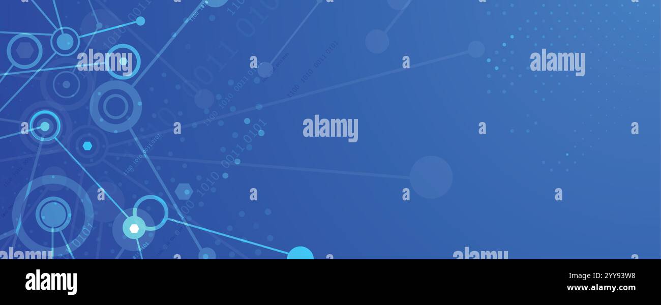 Abstract technology background with plexus effect. Vector art Stock ...