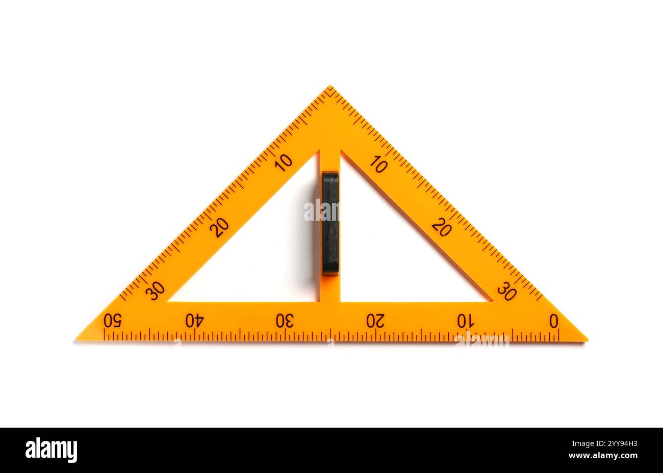 Line school triangle ruler hi-res stock photography and images - Alamy