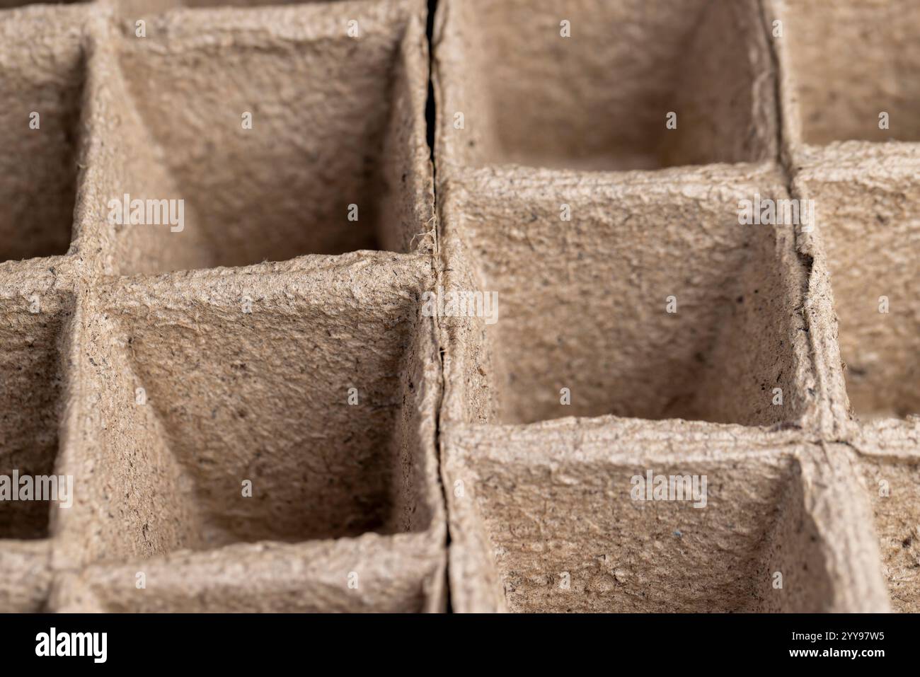 cardboard cups for seedlings. made from recycled paper with the ...