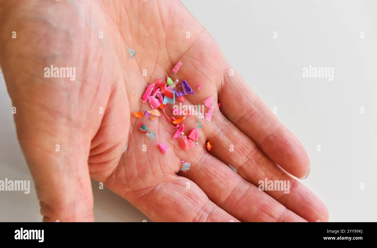 Nanoplastic and microplastic Stock Photo - Alamy