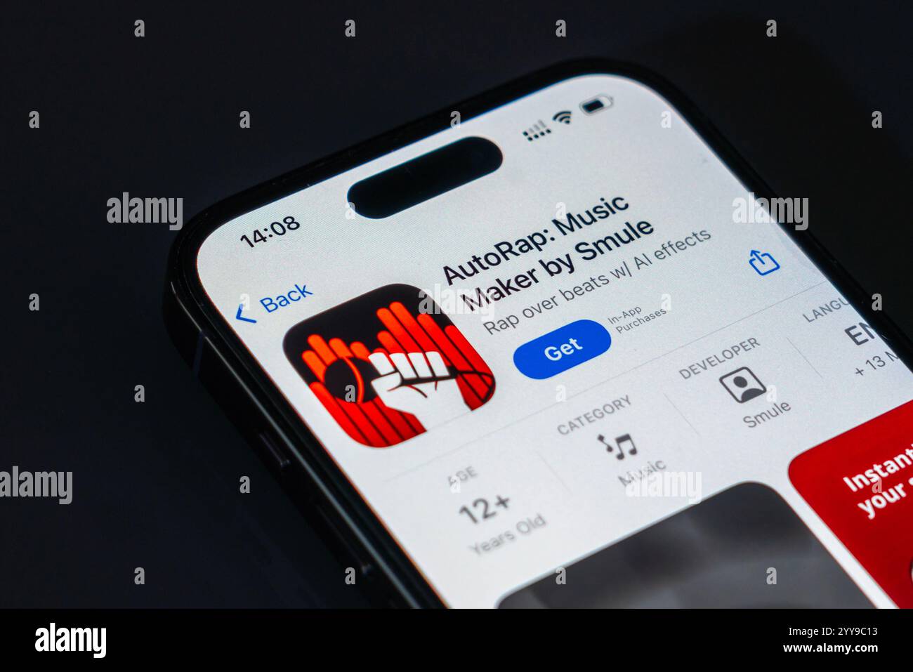 Rap marketing logo hi-res stock photography and images - Alamy