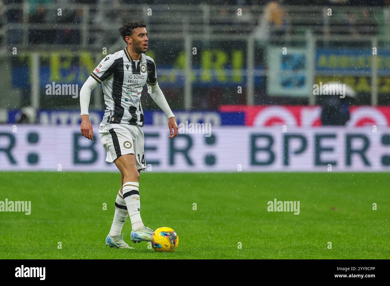 Arthur Atta of Udinese Calcio seen in action during Coppa Italia 2024/