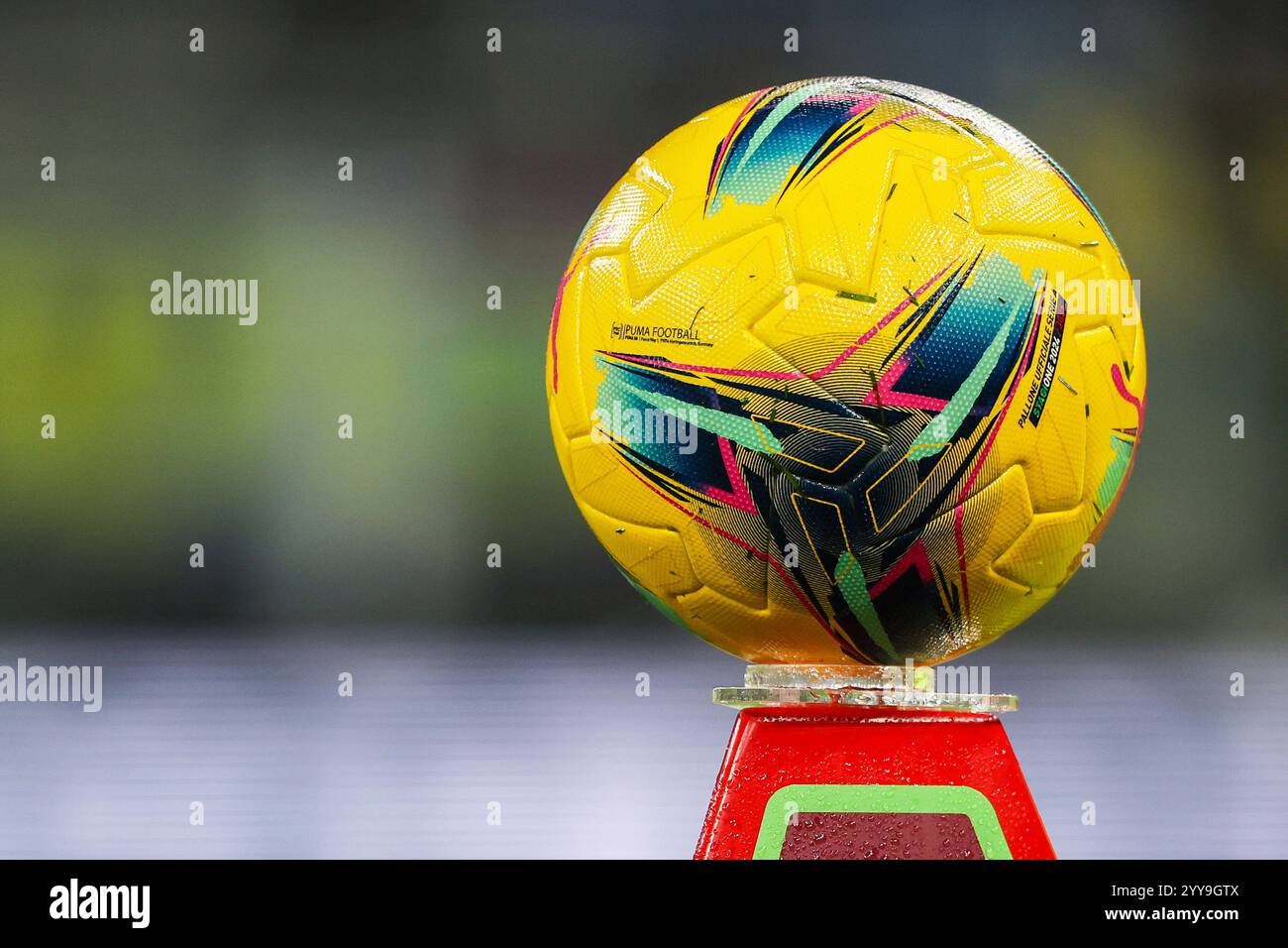 Orbita Puma Official Coppa Italia matchball seen during Coppa Italia