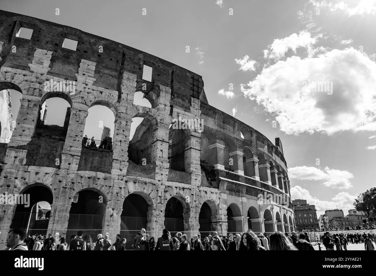 Green colosseum in rome Black and White Stock Photos & Images - Alamy