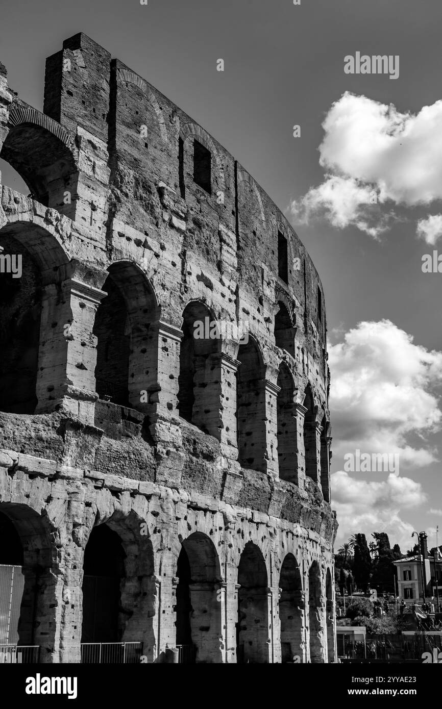 Green colosseum in rome Black and White Stock Photos & Images - Alamy