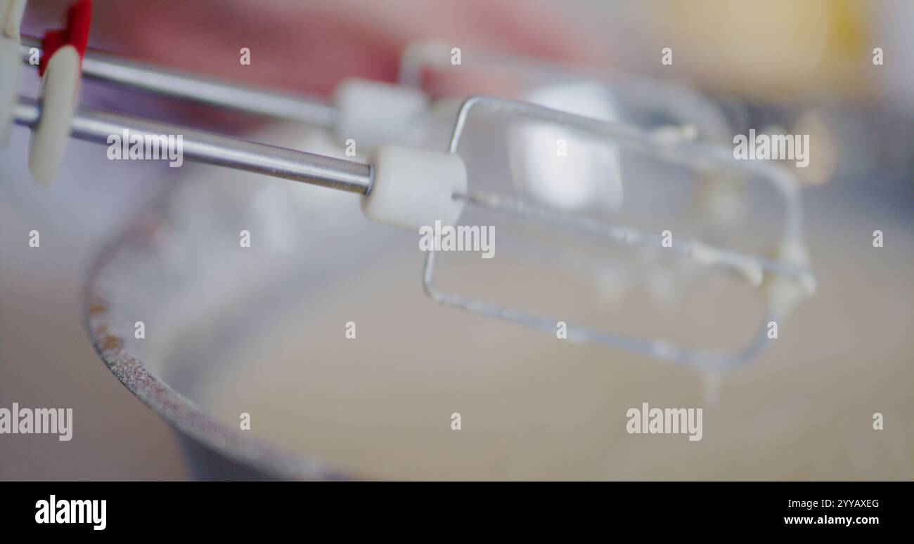 Illustration of Pancake Beating Times Stand Mixer