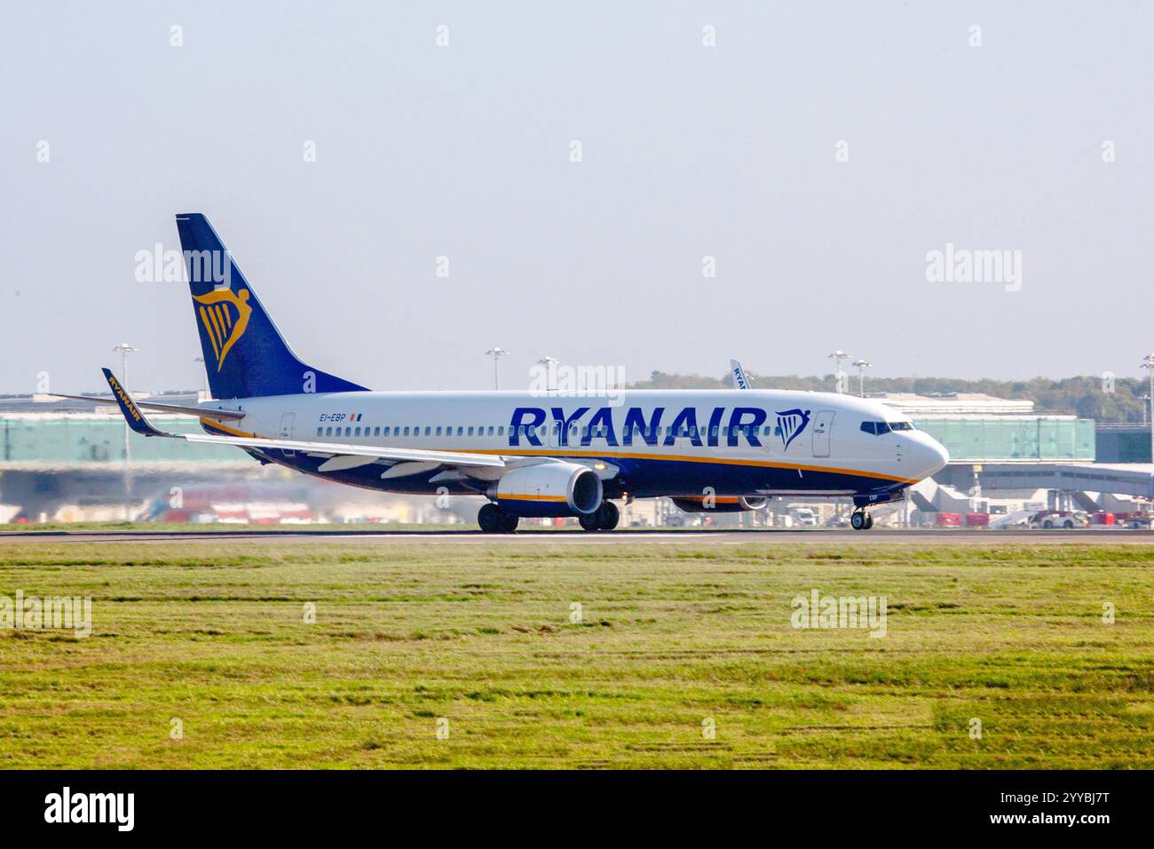 EI-EPB Boeing 737-8AS Ryanair London Stansted UK 20-08-2019 - Stock Image