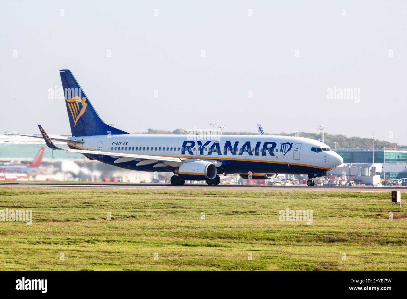 EI-DCH Ryanair Boeing 737-9AS London Stansted UK 20-08-2019 - Stock Image