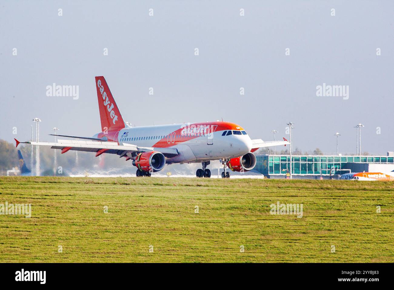 OE-LQP Easyjet A319-111 London Stansted UK 20-08-2019 - Stock Image