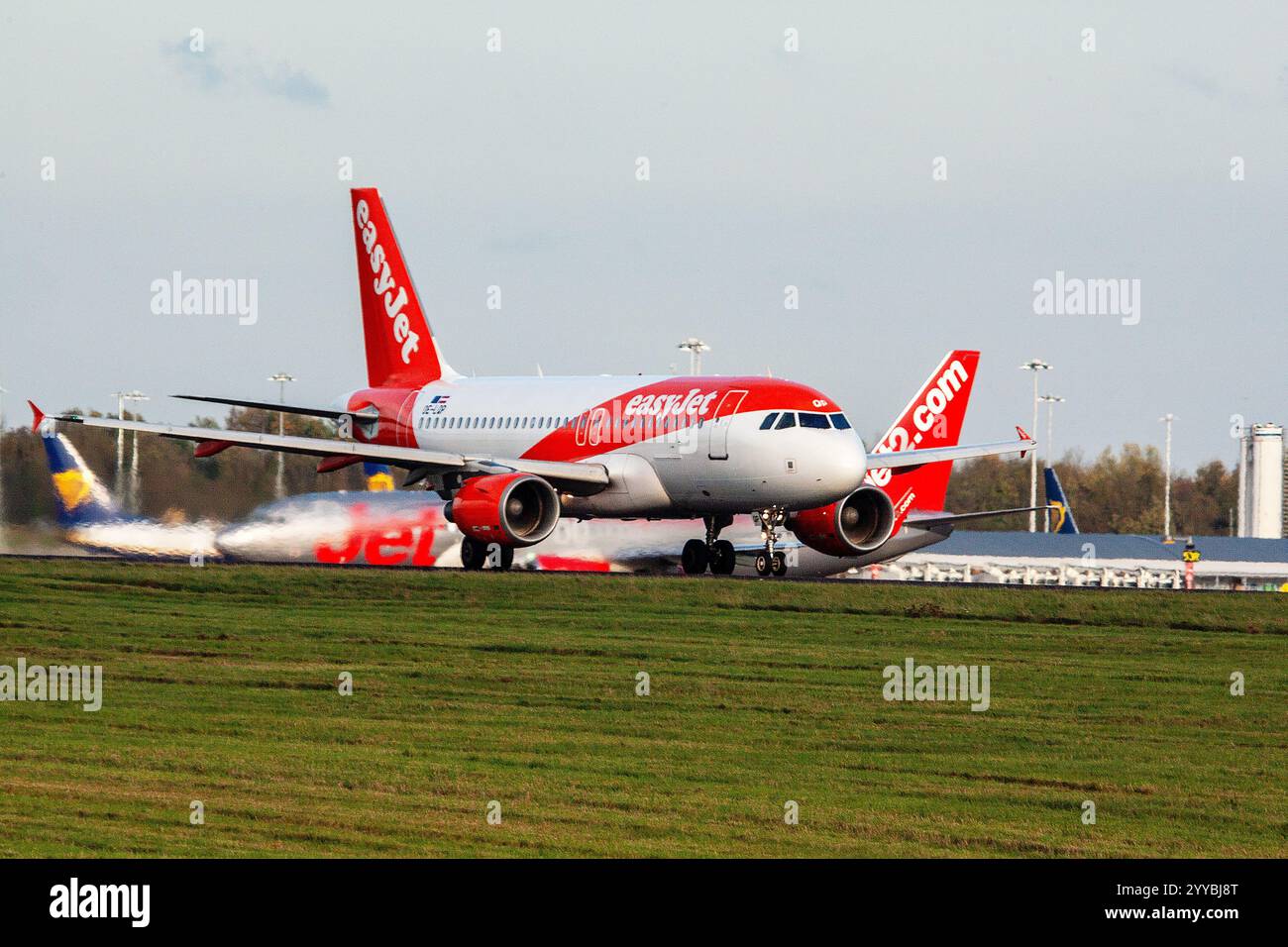 OE-LQP Easyjet A319-111 London Stansted UK 20-08-2019  - Stock Image