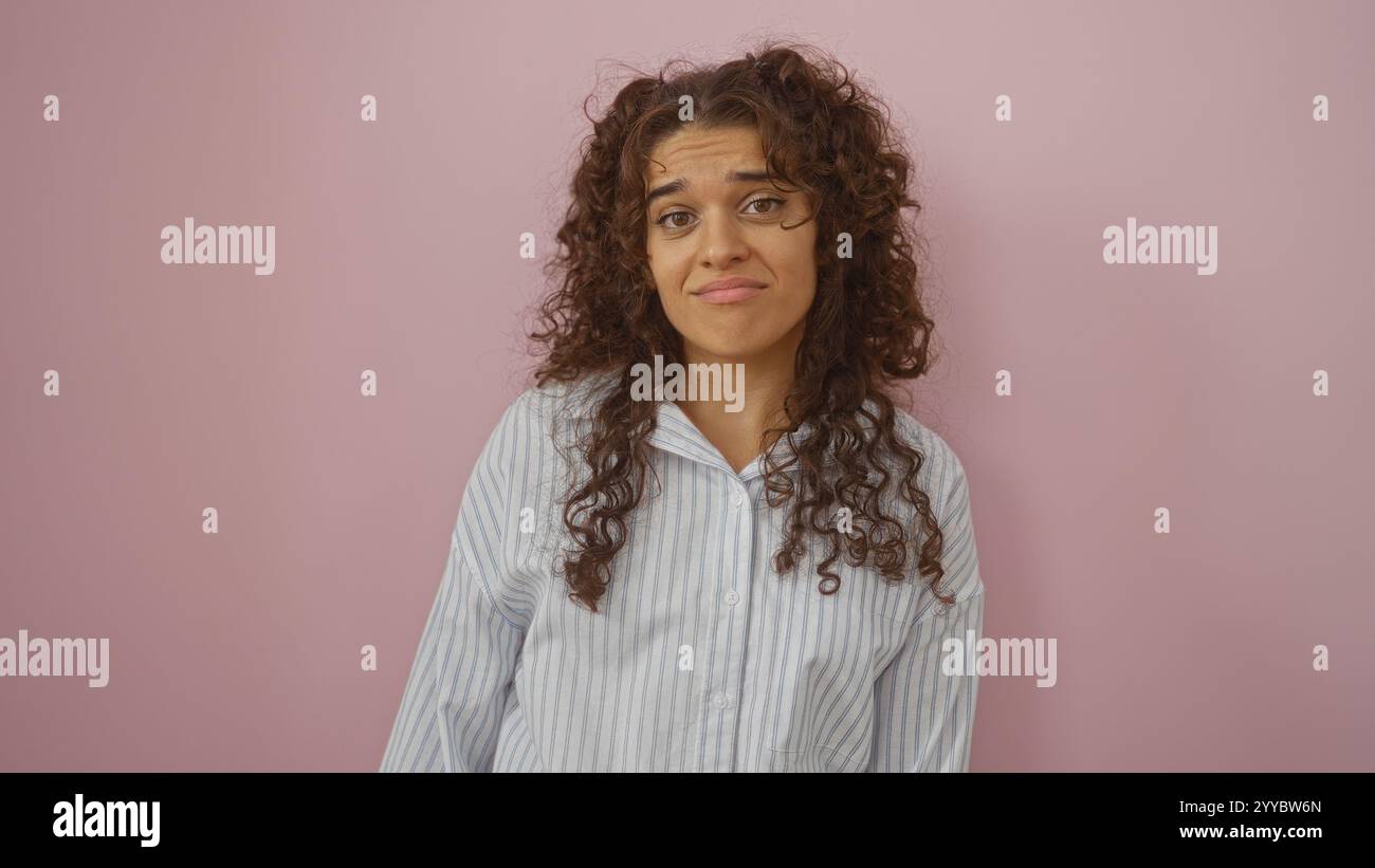 Beautiful latin model poses hi-res stock photography and images - Alamy