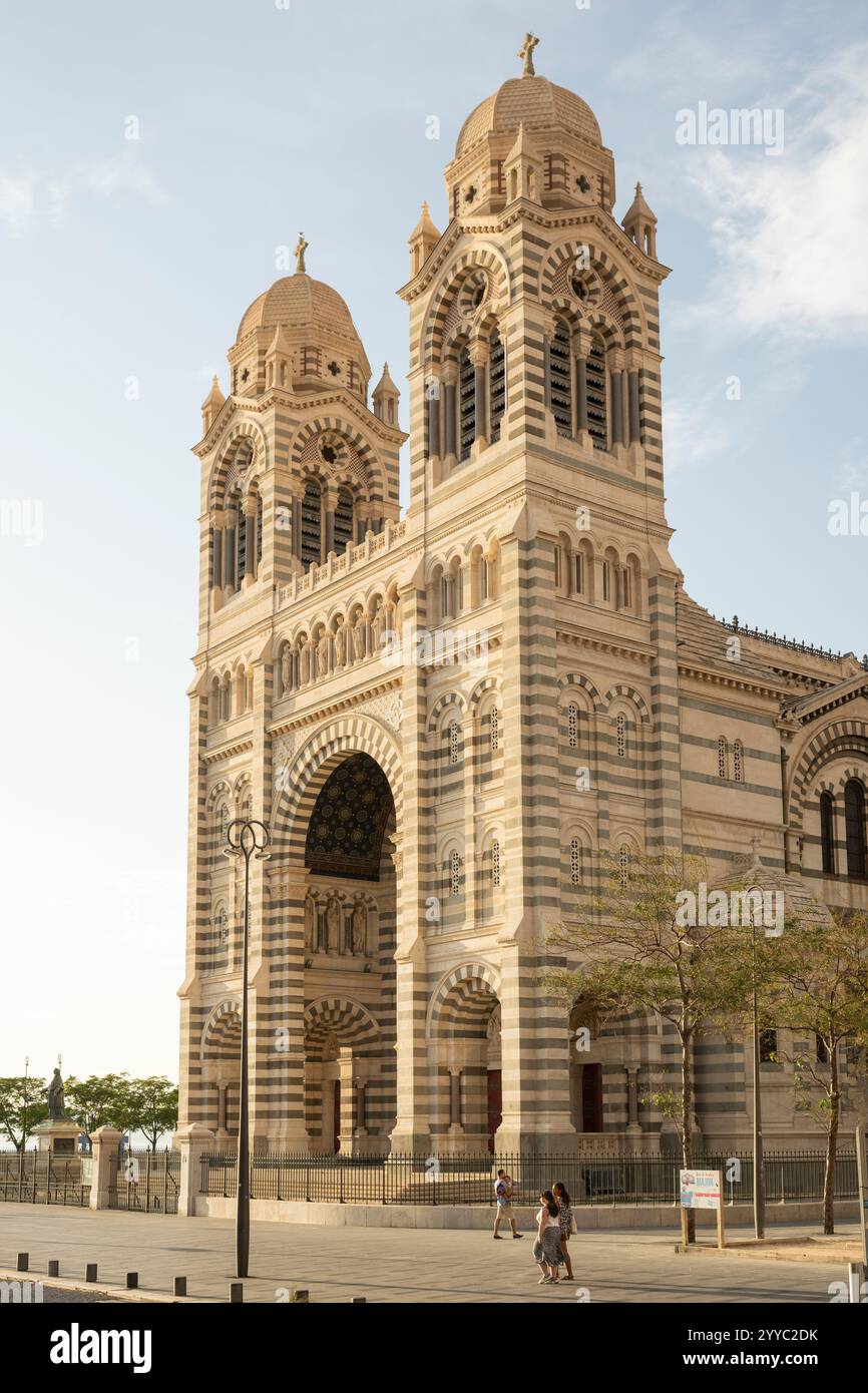 Marseille cathedral or Cathedral La Major, Marseille, Provence Alpes Cote d'Azur, Bouches du Rhone, France Stock Photo