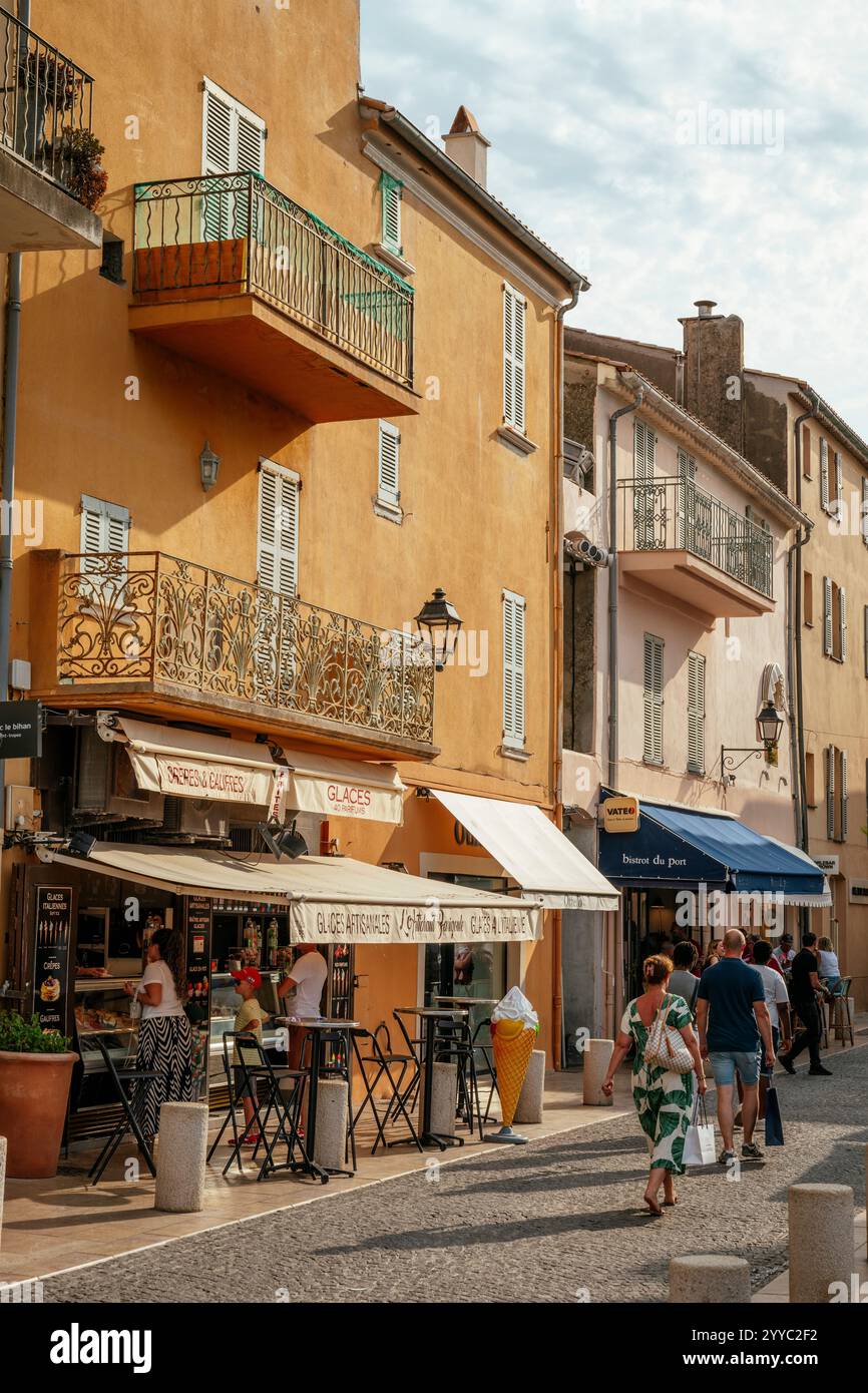 Saint-Tropez, French Riviera, Provence-Alpes-Cote d'Azur, France Stock Photo