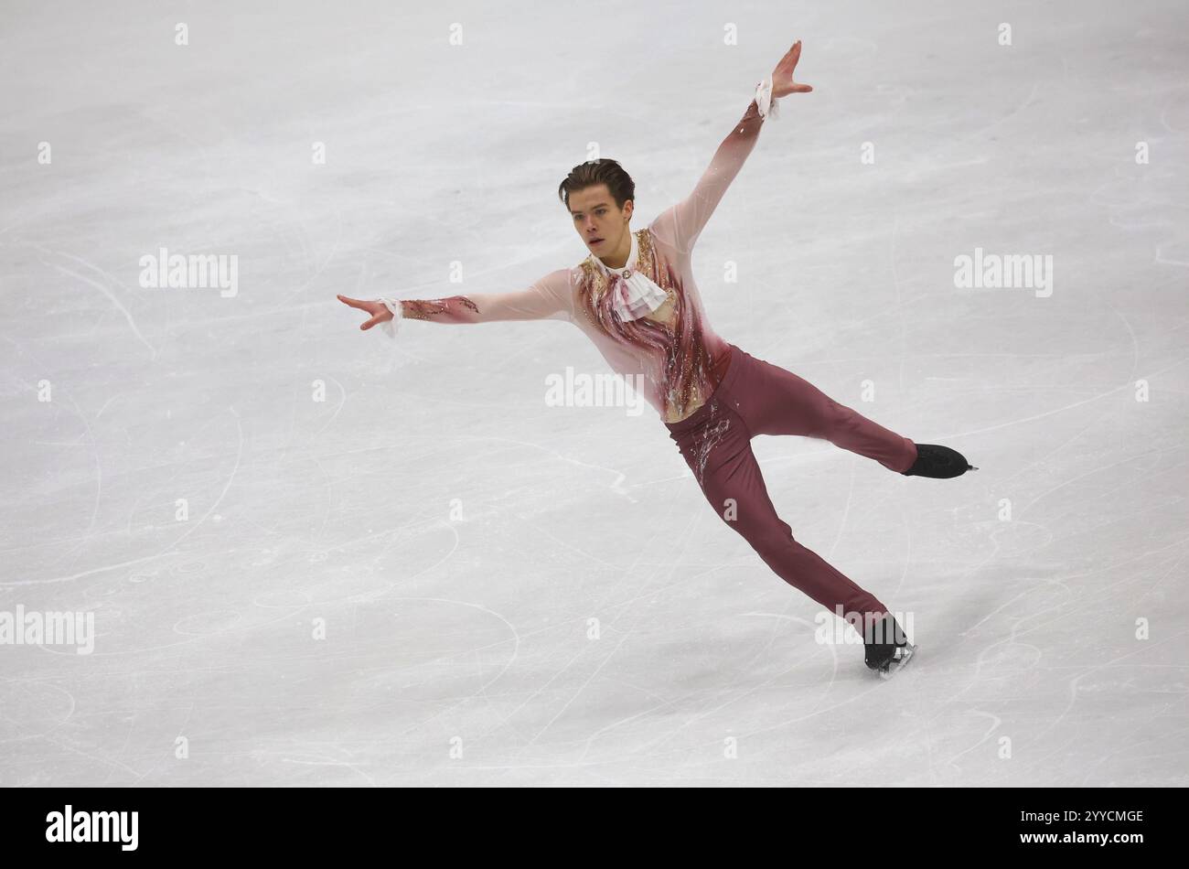 21 December 2024, Bavaria, Oberstdorf Figure skating German