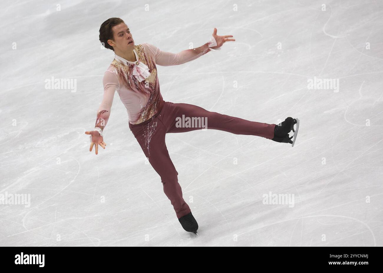 21 December 2024, Bavaria, Oberstdorf Figure skating German